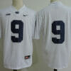 Penn State Nittany Lions #9 No Name Football Jersey White 6 Penn State Nittany Lions #9 No Name Football Jersey White