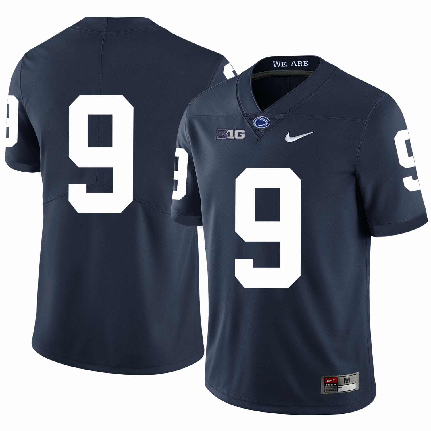 McSorley Penn State Jersey #9 Football No Name Dark Blue 1 McSorley Penn State Jersey #9 Football No Name Dark Blue