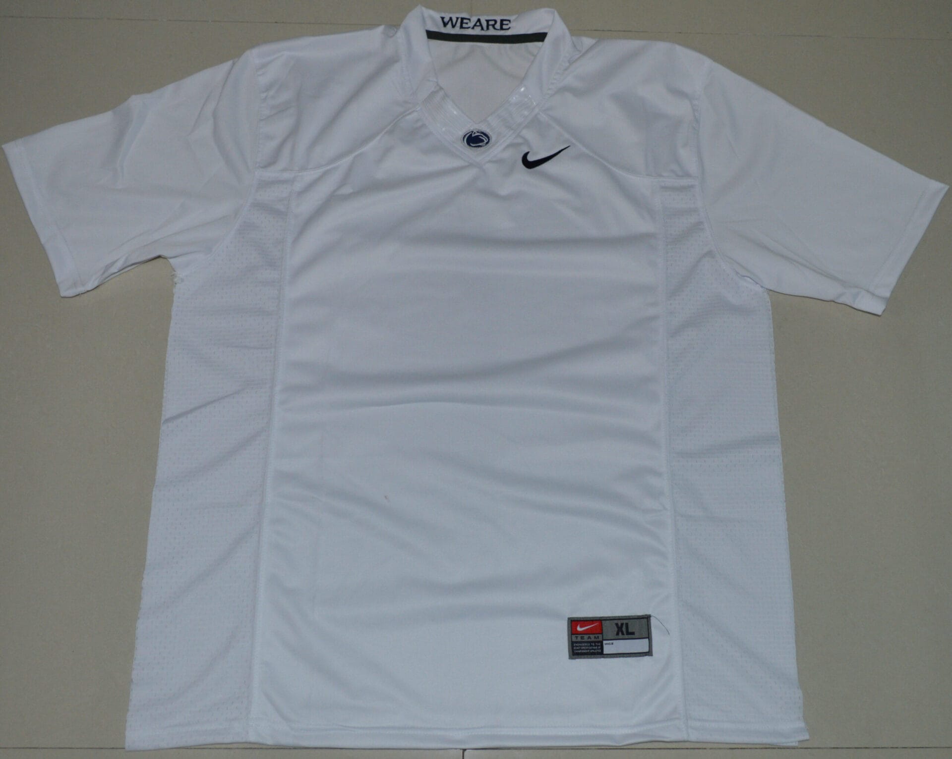 Penn State Nittany Lions Blank NCAA College Football Jersey White 1 Penn State Nittany Lions Blank NCAA College Football Jersey White