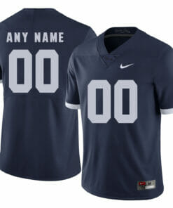 Custom Penn State Jersey Name Number Football Dark Blue