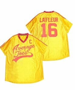 Peter Lafluer Average Joes Baseball Jersey Yellow