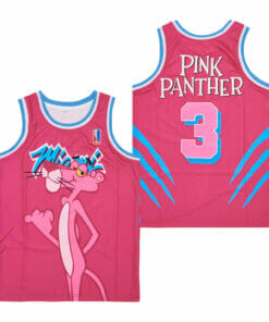 Pink Panther #3 Movie Basketball Jersey