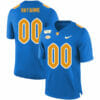 Pittsburgh Panthers Custom Jersey Name Number Football Blue