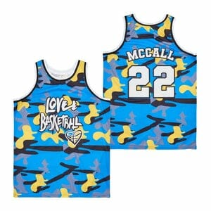 Quincy Mccall #22 Love And Basketball Camo Jersey 1 Quincy Mccall #22 Love And Basketball Camo Jersey