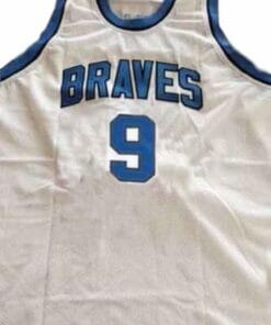 Randy Smith #9 Buffalo Braves Aba Basketball Jersey Sewn White