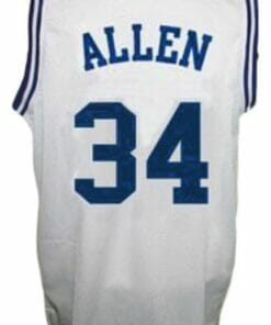Ray Allen Hillcrest High School Basketball Jersey White