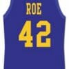 Ricky Roe Western University Basketball Jersey Blue Chips Movie Blue 6 Ricky Roe Western University Basketball Jersey Blue Chips Movie Blue