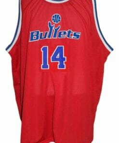 Robert Pack #14 Washington Retro Basketball Jersey Red