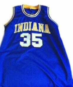 Roger Brown #35 Indiana Aba Retro Basketball Jersey Blue