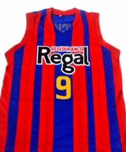 Rubio Ricky #9 Spain Espana Regal Basketball Jersey Blue