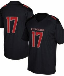 Rutgers Scarlet Custom Jersey Name Number College Football