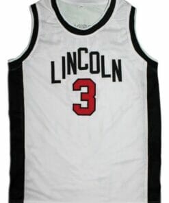 Stephon Marbury Lincoln High School Basketball Jersey Sewn White