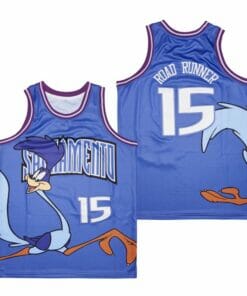 Sacramento Kings #15 Road Runner Movie Basketball Jersey