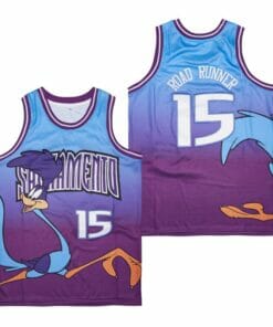Sacramento Kings #15 Road Runner Movie Basketball Jerseys