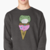 Frog Icecream Pullover Sweatshirt