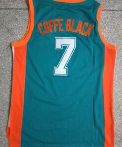 Semi Pro Flint Tropics #7 Coffee Black Movie Basketball Jersey