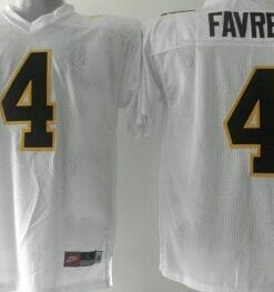Southern Miss Golden Eagles #4 Favre White Jersey