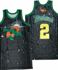 Space Jam Superstar Tunesquad Movie Basketball Jersey Black