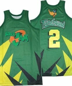 Space Jam Superstar Tunesquad Movie Basketball Jersey Green