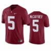 Stanford Cardinal #5 Christian Mccaffrey NCAA Football Jersey Red