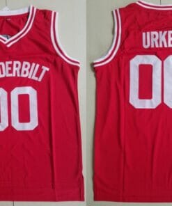 Steve Urkel Vanderbilt Muskrats Basketball Jersey Red