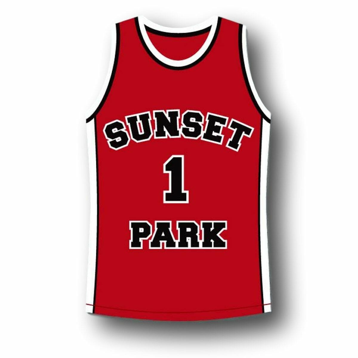 Sunset Park Movie Fredo Starr Shorty Basketball Jersey Red 1 Sunset Park Movie Fredo Starr Shorty Basketball Jersey Red