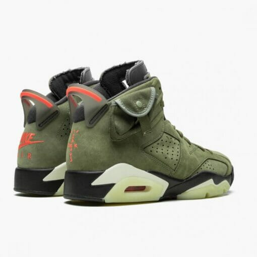 Travis Scott X Air Jordan 6 Retro Olive - Image 5