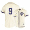 TCU Horned Frogs 9 Conner Shepherd White Elite Baseball Jersey