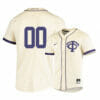 TCU Horned Frogs White Elite Custom Name Number Baseball Jersey 4 TCU Horned Frogs White Elite Custom Name Number Baseball Jersey