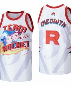 Team Rocket Medwth Movie Basketball Jersey
