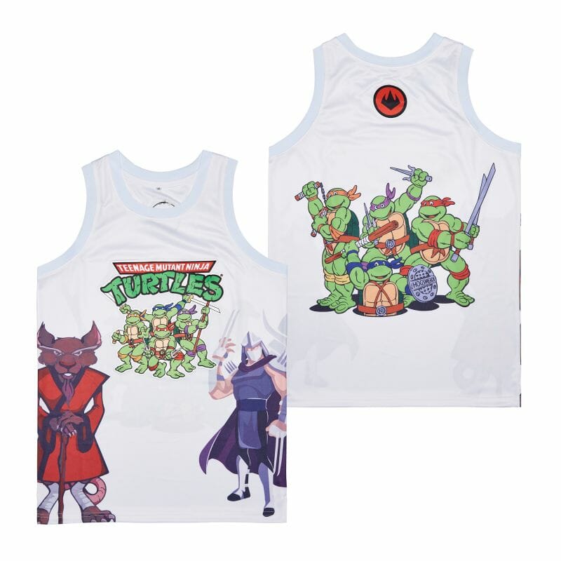Teenage Mutant Ninjia Turtles Movie Basketball Jersey 1 Teenage Mutant Ninjia Turtles Movie Basketball Jersey