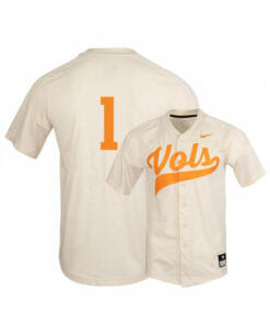 Tennessee Volunteers 1 Alerick Soularie Elite White Baseball Jersey