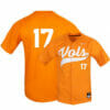 Tennessee Volunteers 17 Connor Pavolony Elite Orange Baseball Jersey