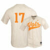 Tennessee Volunteers 17 Connor Pavolony Elite White Baseball Jersey 4 Tennessee Volunteers 17 Connor Pavolony Elite White Baseball Jersey