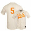 Tennessee Volunteers 5 Zach Daniels Elite White  Baseball Jersey