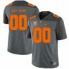 Custom Tennessee Vols Jersey Name Number College Football Grey