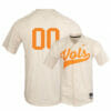 Tennessee Volunteers Elite White Custom Name Number Baseball Jersey 1
