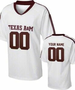 Texas A&M Custom Jersey Name Number College Football