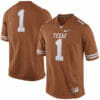 Texas Longhorns #1 No Name College Football Jersey Dark Orange 7 Texas Longhorns #1 No Name College Football Jersey Dark Orange