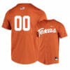 Texas Longhorns Elite Orange Custom Name Number Baseball Jersey 4 Texas Longhorns Elite Orange Custom Name Number Baseball Jersey