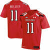 Texas Tech #11 Derrick Willies NCAA College Football Jersey Red 6 Texas Tech #11 Derrick Willies NCAA College Football Jersey Red