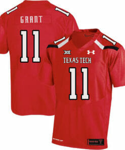 Texas Tech #11 Jakeem Grant NCAA College Football Jersey Red