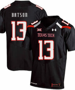 Texas Tech #13 Cameron Batson NCAA College Football Jersey Black