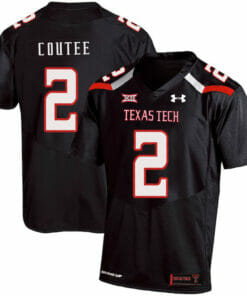 Texas Tech #2 Keke Coutee NCAA College Football Jersey Black