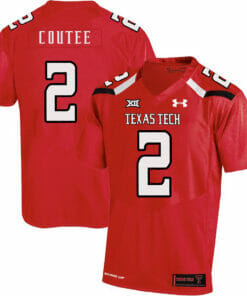 Texas Tech #2 Keke Coutee NCAA College Football Jersey Red