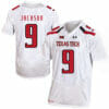 Texas Tech #9 Burning Jackson NCAA College Football Jersey White 7 Texas Tech #9 Burning Jackson NCAA College Football Jersey White
