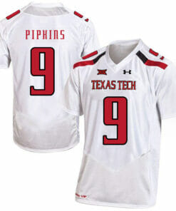 Texas Tech #9 Ondre Pipkins NCAA College Football Jersey White