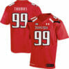 Texas Tech #99 Mychealon Thomas NCAA College Football Jersey Red
