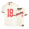 Texas Tech Red Raiders 18 Cole Stilwell Cream College Baseball Jersey