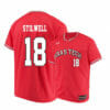 Texas Tech Red Raiders 18 Cole Stilwell Red College Baseball Jersey